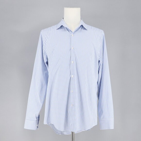 MINISTRY OF SUPPLY Aero Dress Shirt Performance Button Down Size L Slim - Picture 1 of 7